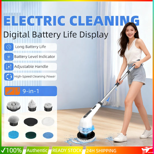 9in1 electric Scrubber Brush